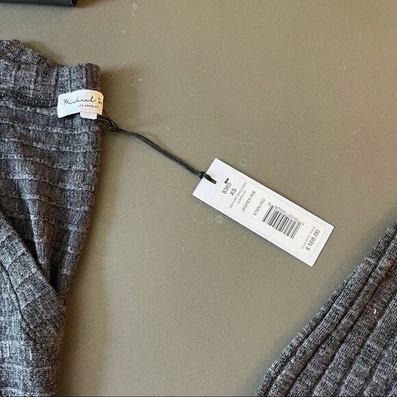 Michael Stars Rex Off-The-Shoulder Jumpsuit - Picture 9 of 9